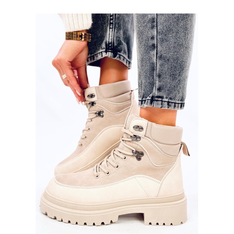 Mathen Cizme trapper bej - Inello 1