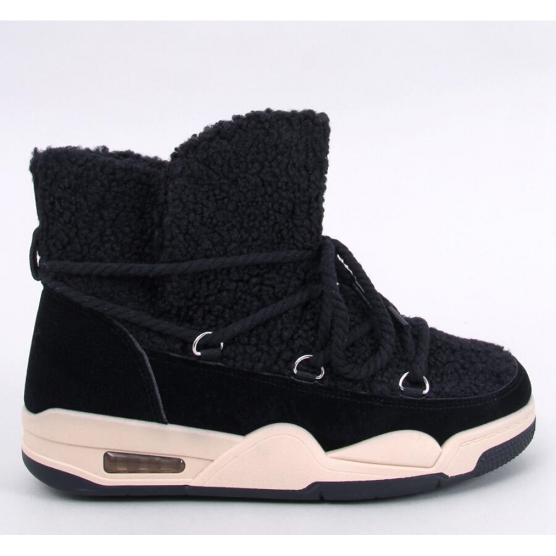 Cizme de zapada izolate Remal Black - Inello negru 1