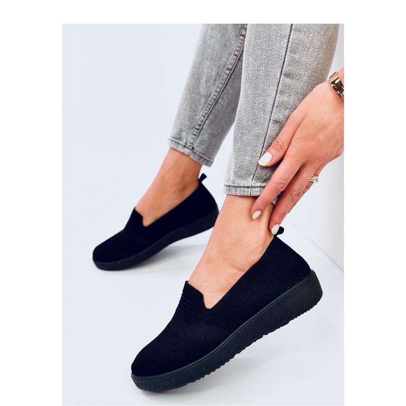 Tenisi Combe Black sock - Inello negru 1