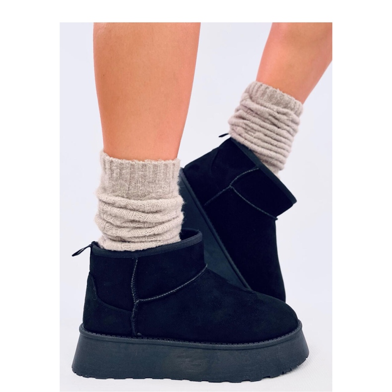 Rodmans Black - Pantofi cu platformă scurtă Inello negru 2