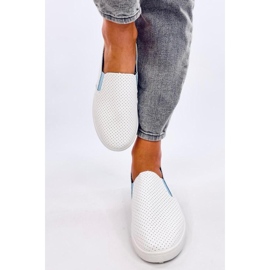 Tenisi slip-on Jousse ALB/ALBASTRU - Inello 2