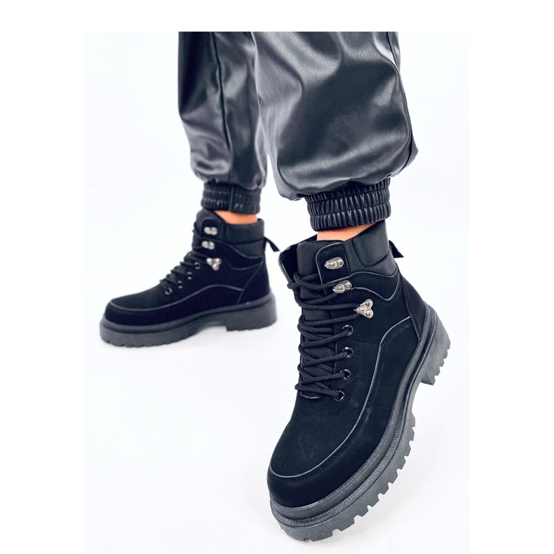 Cizme Mathen Black trapper - Inello negru 2