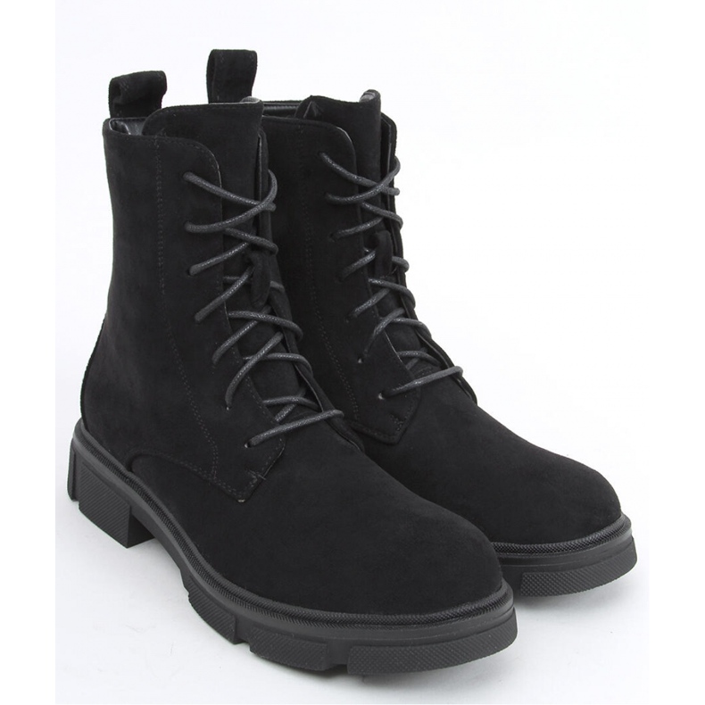 Lucrători cu șireturi Zoe Black - Inello negru 1