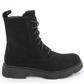 Lucrători cu șireturi Zoe Black - Inello negru 4