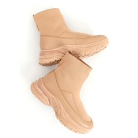 Camel ZP03 Pantofi sport cu șosete Camel - Inello maro 1