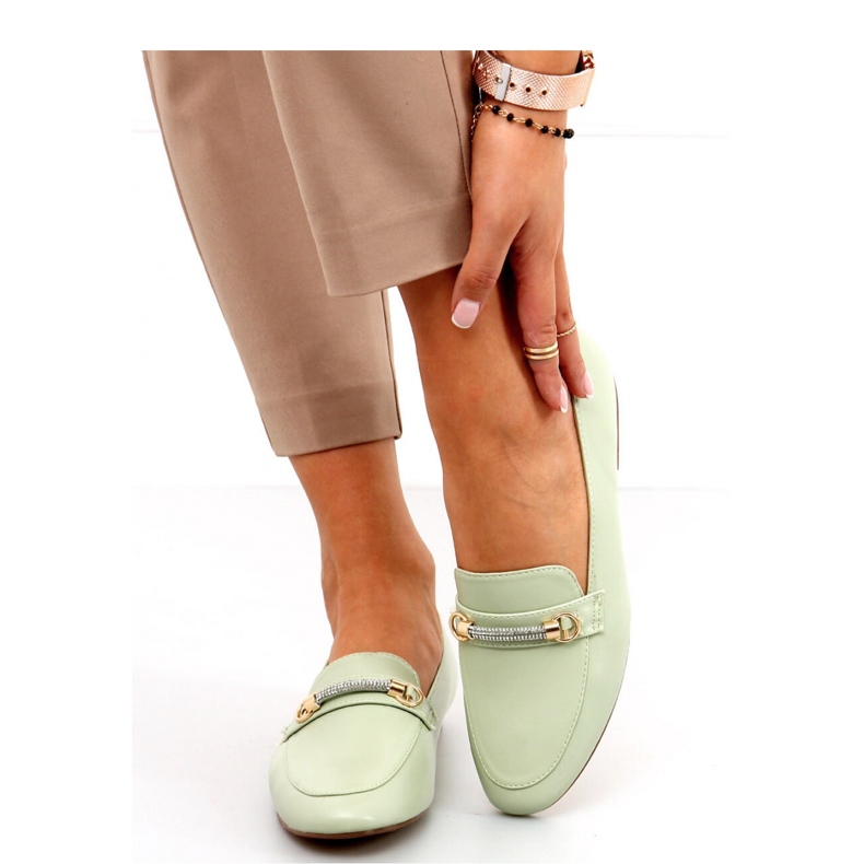 Mocasini de dama Gessa Green - Inello verde 1