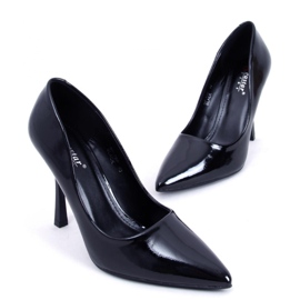 Stiletto dama lacuit Anika Black - Inello negru 1