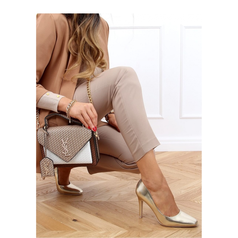 Tocuri de damă aurii LE081P L.GOLD - Inello galben 1