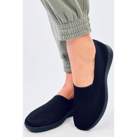 Tenisi Didier All Black sock - Inello negru 1