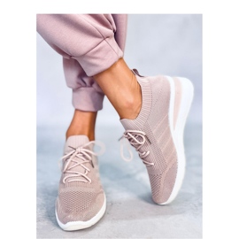 Pantofi sport Croft Pink cu pană ascunsă - Inello roz 1 Pantofi sport Croft Pink cu pană ascunsă - Inello roz 1