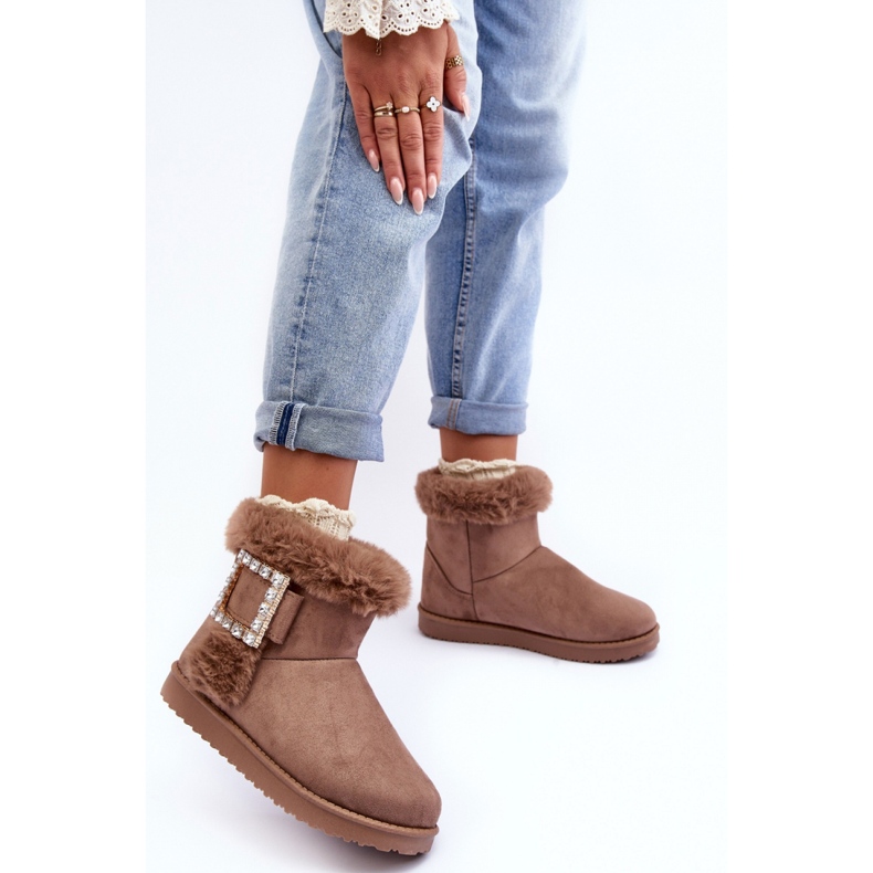 Step in style Cizme de zapada Model Dulca VL201P Bej Inchis - Pas in stil 1