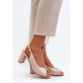 Step in style Sandale Model Trasea 24SD98-6785 Bej - Pas in stil 1