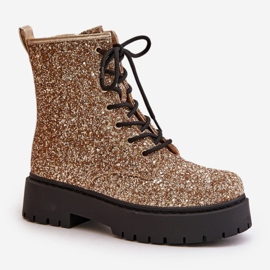 Step in style Muncitori Model Liatheine HB-272 Gold - Pas în stil galben 2
