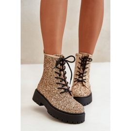 Step in style Muncitori Model Liatheine HB-272 Gold - Pas în stil galben 3