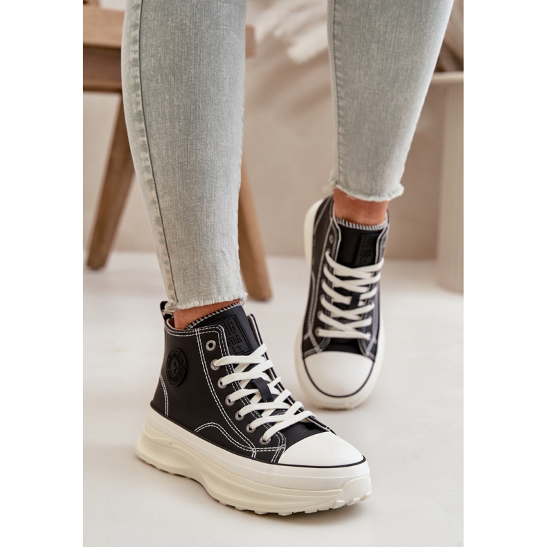 Step in style Adidași Model Big Star OO274063 Negri - Pas în stil negru 1