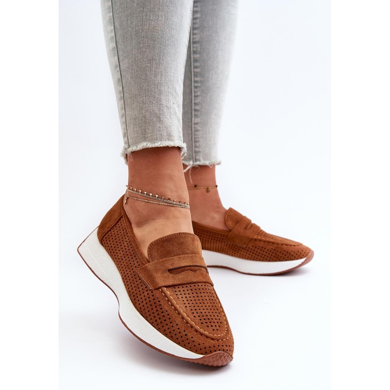 Step in style Mocasini Model Inesqua 22-325 Camel - Pas in stil maro 1