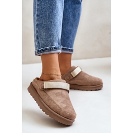 Step in style Papuci Model Azida YY-12 Maro - Pas in stil 1