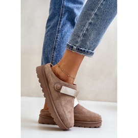 Step in style Papuci Model Azida YY-12 Maro - Pas in stil 2