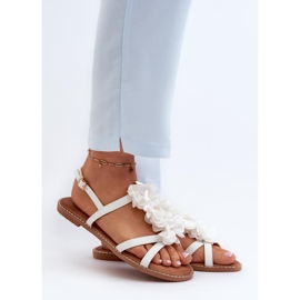 Step in style Sandale Model Abidina JL85 Alb - Pas in stil 1