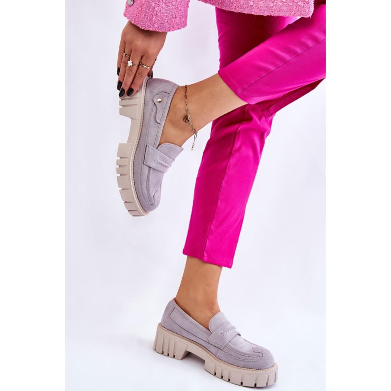 Step in style Pantofi Model Fiorell UK132P Gri - Pas în stil 1