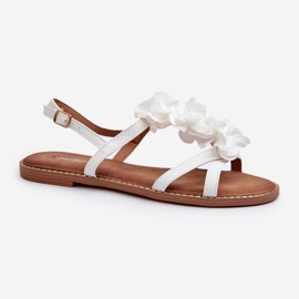 Step in style Sandale Model Abidina JL85 Alb - Pas in stil 2
