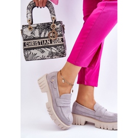 Step in style Pantofi Model Fiorell UK132P Gri - Pas în stil 2