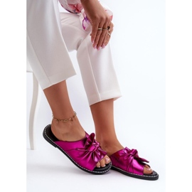 Step in style Sandale Flip-flops Model Nelvira RMR2266-8 Fuchsia - Pas în stil roz 2