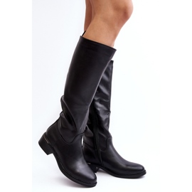 Step in style Cizme Model Aviare YY51 Black - Pas in stil negru 1