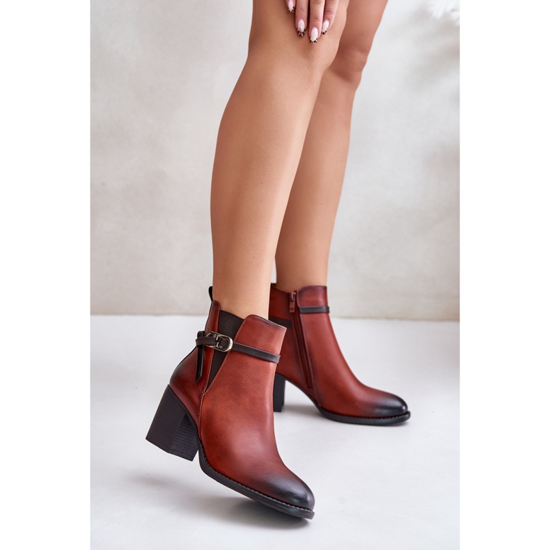 Step in style Cizme Model Zinithia ASA250-2 Maro - Pas in stil 1 Step in style Cizme Model Zinithia ASA250-2 Maro - Pas in stil 1