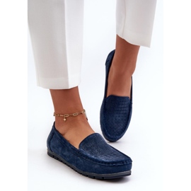 Step in style Mocasini Model S.Barski LR755 Navy - Pas in stil 2