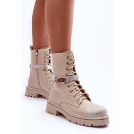 Step in style Cizme de lucru Model Totah 52022 Bej - Pas în stil 2