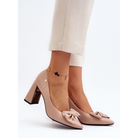 Step in style Pompe Model Ariemessa 62104 Bej - Pas în stil 1