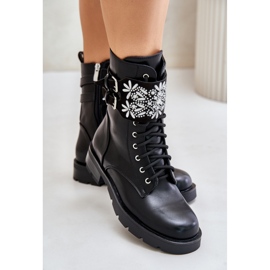 Step in style Muncitori Model Viveria 52110 Black - Pas în stil negru 2