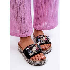 Step in style Sandale Flip-flops Model S.Barski HY077 Negru - Pas în stil 2