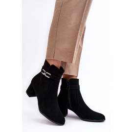 Step in style Cizme Model Numissa S-1106 Negru - Pas in stil 1