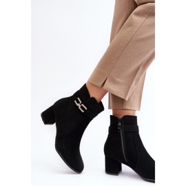 Step in style Cizme Model Numissa S-1106 Negru - Pas in stil 2