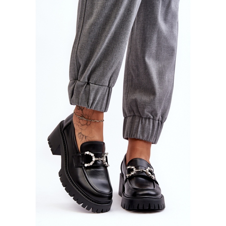 Step in style Pantofi Model Lemmitty 2646-1 Piele neagra - Pas in stil negru 1