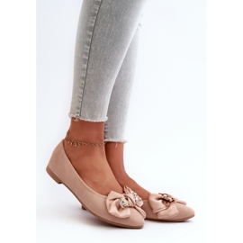Step in style Balerina Model Satris ZA39P Bej - Pas in stil 1