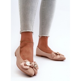 Step in style Balerina Model Satris ZA39P Bej - Pas in stil 2