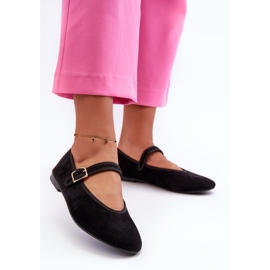 Step in style Balerini Model Anlofi T612P Negru - Pas in stil 2