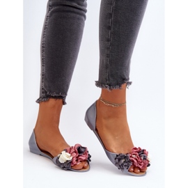 Step in style Pantofi de balerina Model Junikla CK298P Gri - Pas in stil 2