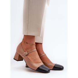 Step in style Pompe Model Laura Messi 2846 Maro - Pas în stil 1