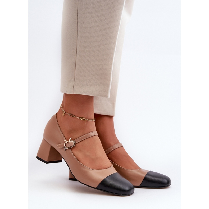 Step in style Pompe Model Laura Messi 2846 Maro - Pas în stil 1