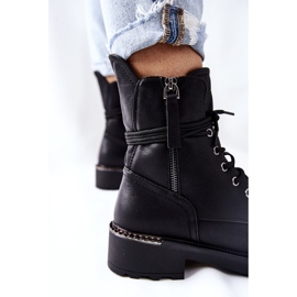 Step in style Cizme de muncitor Model Maisa 21BT35-4226 Verde - Pas in stil negru 2
