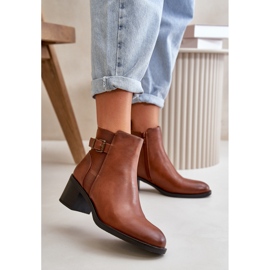 Step in style Cizme Model Nevillira DA110 Camel - Pas in stil maro 1
