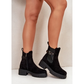 Step in style Cizme Model Bervena SZ103 Negru - Pas in stil 3