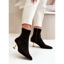 Step in style Cizme Model Irithare GP12 Black - Pas in stil negru 2