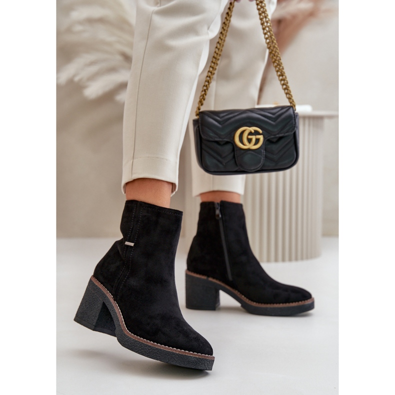 Step in style Cizme Model Arkesia KE219 Negru - Pas in stil 1