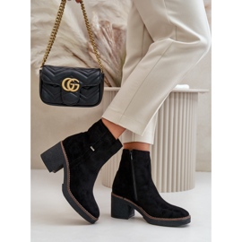 Step in style Cizme Model Arkesia KE219 Negru - Pas in stil 2