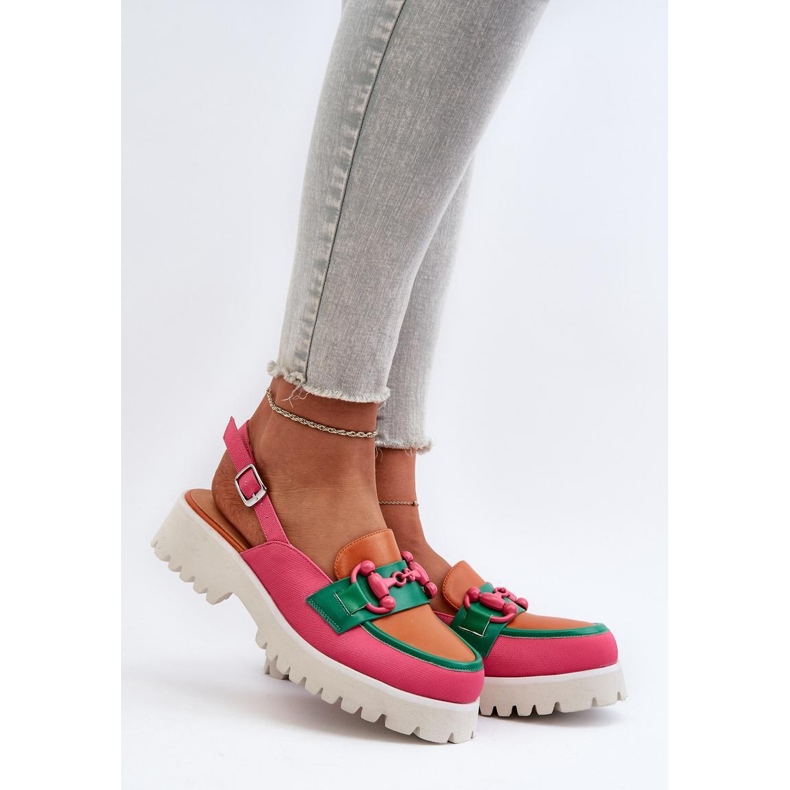 Step in style Sandale Model Da MR38-656 Portocaliu - Pas in stil portocale 1